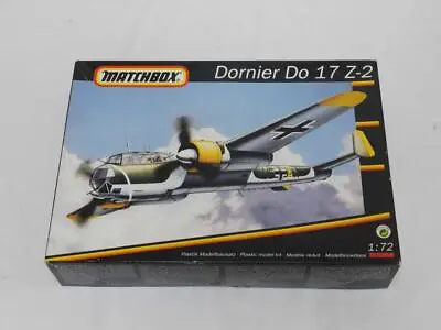 1/72 Matchbox German WWII Dornier Do 17 Z-2 Bomber Plastic Model Kit Complete • $21.99