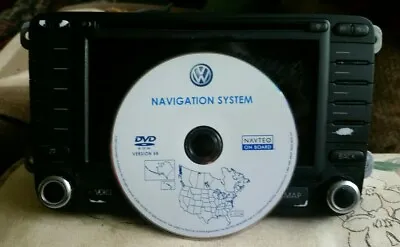 VOLKSWAGEN MFD2 Radio Navigation NAV Unit AM-FM Tuner XM Radio CD GPS OEM 2006  • $78.88