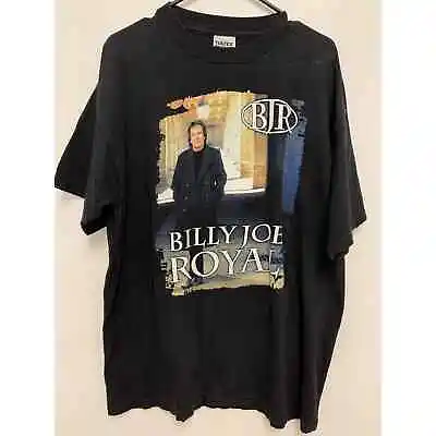 Vintage Tultex Billy Joe Royal Black Extra Large Shirt • $35