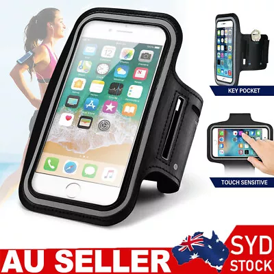 Sports Armband Gym Running Jogging Exercise Bag Pouch Case Key Holder For IPhone • $8.99