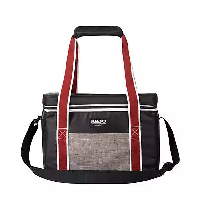 Igloo 12 Can Heritage Lunch Companion Cooler Bag - Black • $18.02