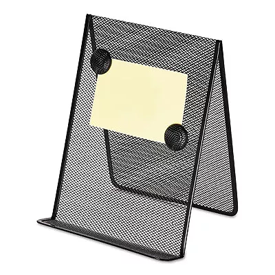 Universal Metal Mesh Document Holder 9 X 8 5/8 X 11 3/8 Free Standing Black • $11.04