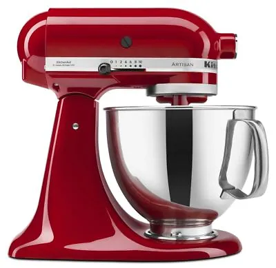 KitchenAid Refurbished Artisan Series 5 Quart Tilt-Head Stand Mixer RRK150 • $209.99