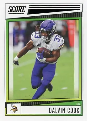 $1 • Buy 2022 Score Football Cards (1-400 & Inserts) Pick The Cards To Complete Your Set