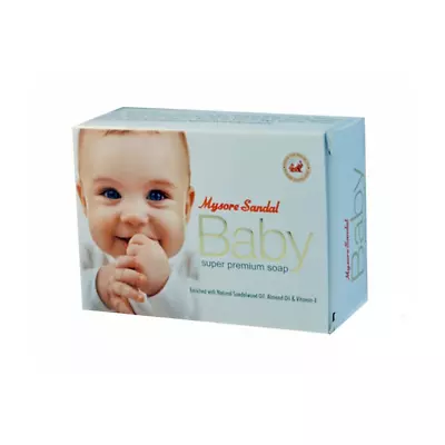 Mysore Sandal Baby Soap 75g [Pack Of 3] • $28.94