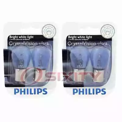 2 Pc Philips Front Turn Signal Light Bulbs For Volvo 142 144 145 164 242 244 Fk • $26.14