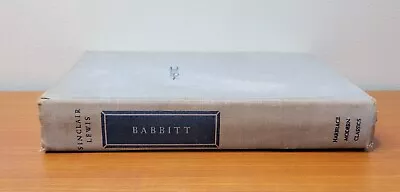  BABBITT By Sinclair Lewis 1950 Harcourt Brace New York • $3.99