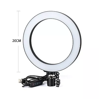 Sokani Mini LED Self Ring Light Kit 20cm For Iphone Makeup Youtube Phone Photo • $33