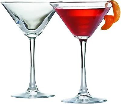 Set Of 2 Martini Cocktail Glasses 20cl Ravenhead Drinks Glass Cosmopolitan • £9.48