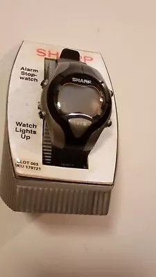 Vintage Sharp Mens Digital Quartz Wrist Watch UNTESTED  • $9.79