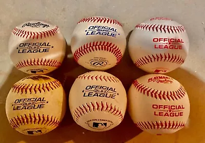 Half A Dozen Rawlings ROLB3 + Playmaker Baseballs Lot Unplayed • $19.99