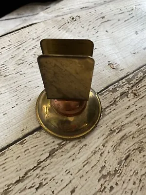 Vintage Brass And Copper Matchbook Holder • $35