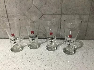 VINTAGE Michelob Short Beer Glass SET OF FOUR Budweiser • $17.50