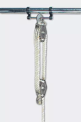£21.99 • Buy Mannesmann Rope Hoist <> 300 KG <> Winch Puller <> 20 Meter <> VPA GS CE TUV
