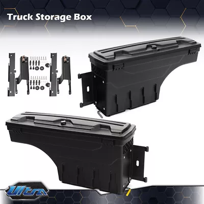 Rear Truck Bed Storage Box Toolbox Fit For Ford F-250 F-350 Super Duty 2017-2020 • $127.04