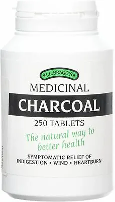 Braggs Charcoal 300mg 250 Tablets • £14.63