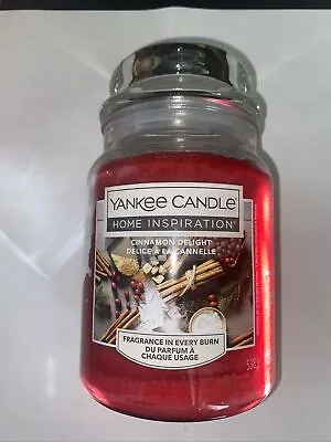 Yankee Candle Home Inspiration Scented Large Jar Cinnamon Delight 100-125hrs • £16.50