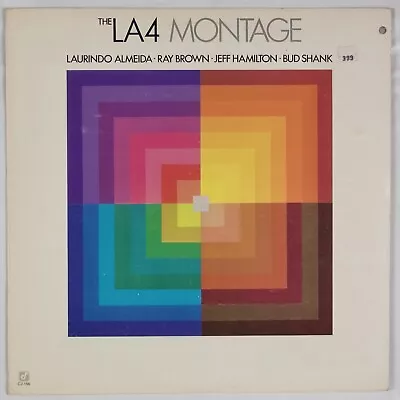 LA4: Montage US Concord Jazz CJ-156 Ray Brown Laurindo Almeida Vinyl LP • $10