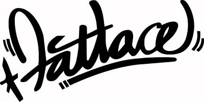 Fatlace V2 Sticker Vinyl Decal Car Window Euro Drift Illest Stance Lowered JDM • $2.25