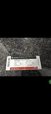 £1 • Buy Southampton Vs Manchester United Football Ticket Stub