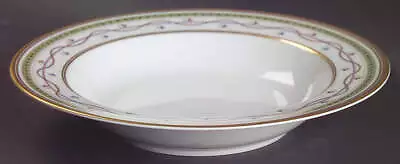 Faberge Luxembourg Green Rimmed Soup Bowl 5922955 • $139.95