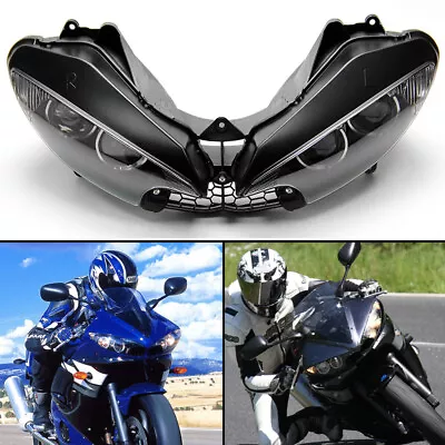 Headlight Head Lamp Assembly Fit For Yamaha YZF R6 03 04 05 YZF R6S 06 07 08 09 • $83.55