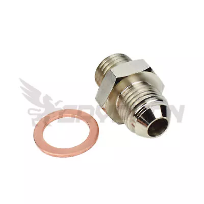 Turbo Water Adapter Fitting Copper Washer Kit 6AN TD05H TD06 16G 18G 20G • $12.86