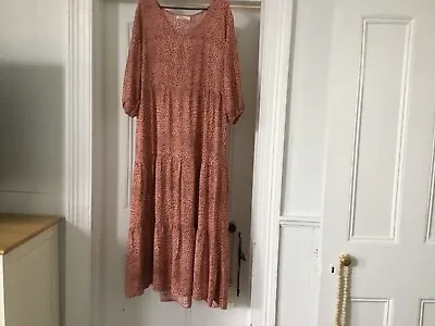 $25 • Buy Boho Tiered Dress Size L 