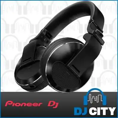 Pioneer DJ HDJ-X10 Black Professional DJ Headphones W/ Coiled Cable & Carry Case • $719