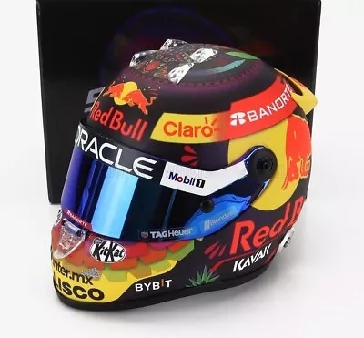 1/2 Mini Helmet Schuberth Oracle Red Bull N 11 Sergio Perez Mexico Gp 2023 • $529