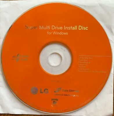 $1.99 • Buy Super Multi Drive Install Disc For Windows