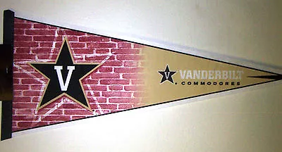 Vanderbilt Commodores Ncaa Full Size 12 X 30  New Pennant  • $6.88