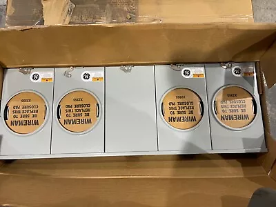 $1999 • Buy New Milbank Ge 100 Amp Meter Socket Stack Socket 4 Gang Ut-4r1121b-ge