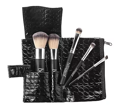 Bellapierre 5 Piece Makeup Travel Brush Set Cruelty-Free Synthetic Brushes • $12.90