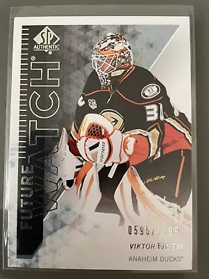 13-14 SP Authentic Viktor Fasth Rookie RC Card #/1299 • $8