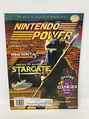 Nintendo Power April 1995 Volume 71 - Mega Man X2 & Weapon Lord Poster Reg Card • $15.99