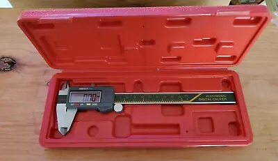 6  150mm Digital Caliper Micrometer LCD Gauge Vernier Electronic Measuring Ruler • $55