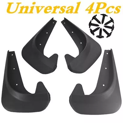 EVA Plastic Wearing Mud Flaps Splash Guards Fit For Car Front Rear Fender 4PCS • $24.99