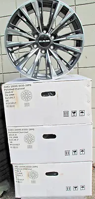 22  New 1500 Ram 6 Lug Polished Charcoal Wheels Rims Set Of 4 Ca93 • $1189.99