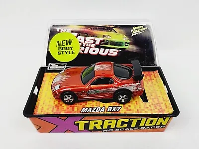 Johnny Lightning Traction Fast & Furious Mazda Rx7 Ho Slot Car New Nice!!! • $29.99