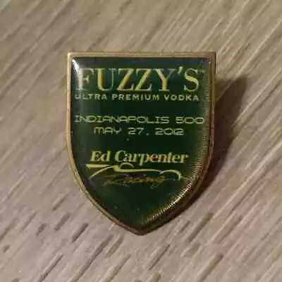 2012 Indy 500 Fuzzy's Vodka Ed Carpenter Racing Lapel Pin • $11.24