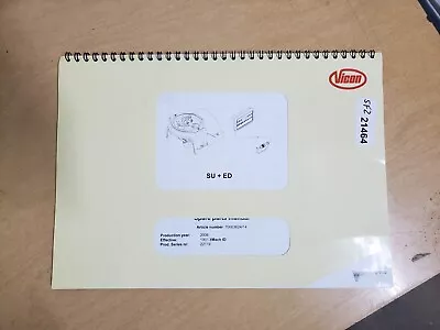Vicon SU + ED Spreader Controller Parts Catalog Manual • $12