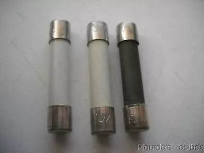 Lot Of (3) New Buss 7 Amp Fast Blow Glass Fuse ABC-7 • $3