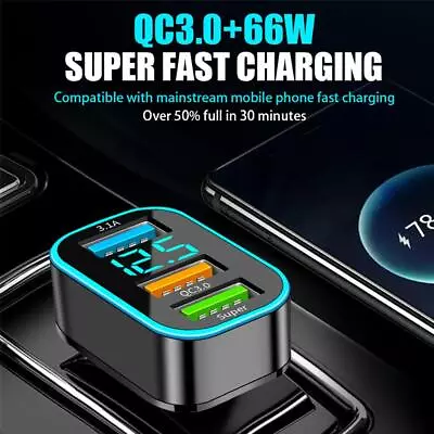 USB PD 30W Type-C Car Charger Fast Charge Adapter For IPhone Max 13 Pro 12 M2I6 • $6.74