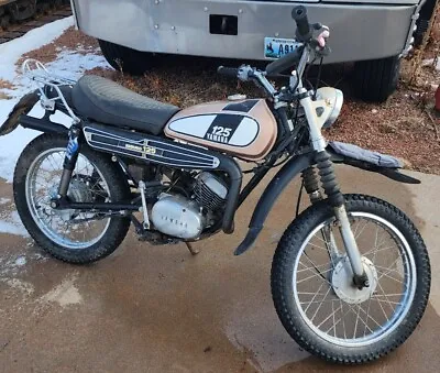 Barn Find. 1974 Yamaha Enduro 125cc Dirt Bike For Sale  • $1000
