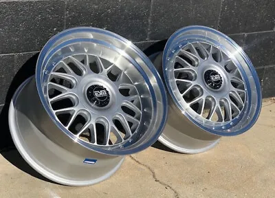 ESM-00M Silver 18x9.5 18x11 +22 5x114.3 Mustang GT Cobra • $1180