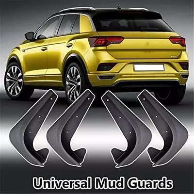 $18.59 • Buy 4X Black Car Mud Flaps Splash Guards For Car Auto Accessories Parts Universal