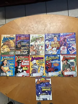 Disney Adventures Magazine Lot Of 11 (Gargoyles 50th Collectors Issue Included) • $75