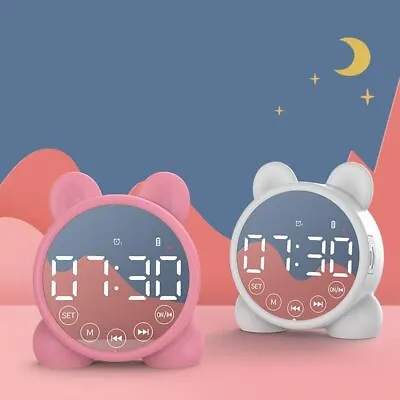 $21.49 • Buy Alarm Clock LED Digital Wireless Bluetooth Speaker Smart Alarm Clock Audio