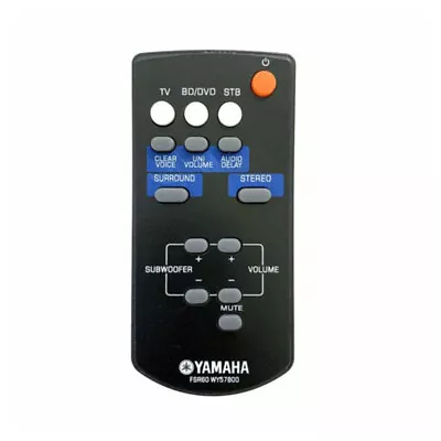 NEW FSR60 WY57800 For Yamaha Sound Bar Remote Control ATS1010 YAS101 YAS101BL • $7.70